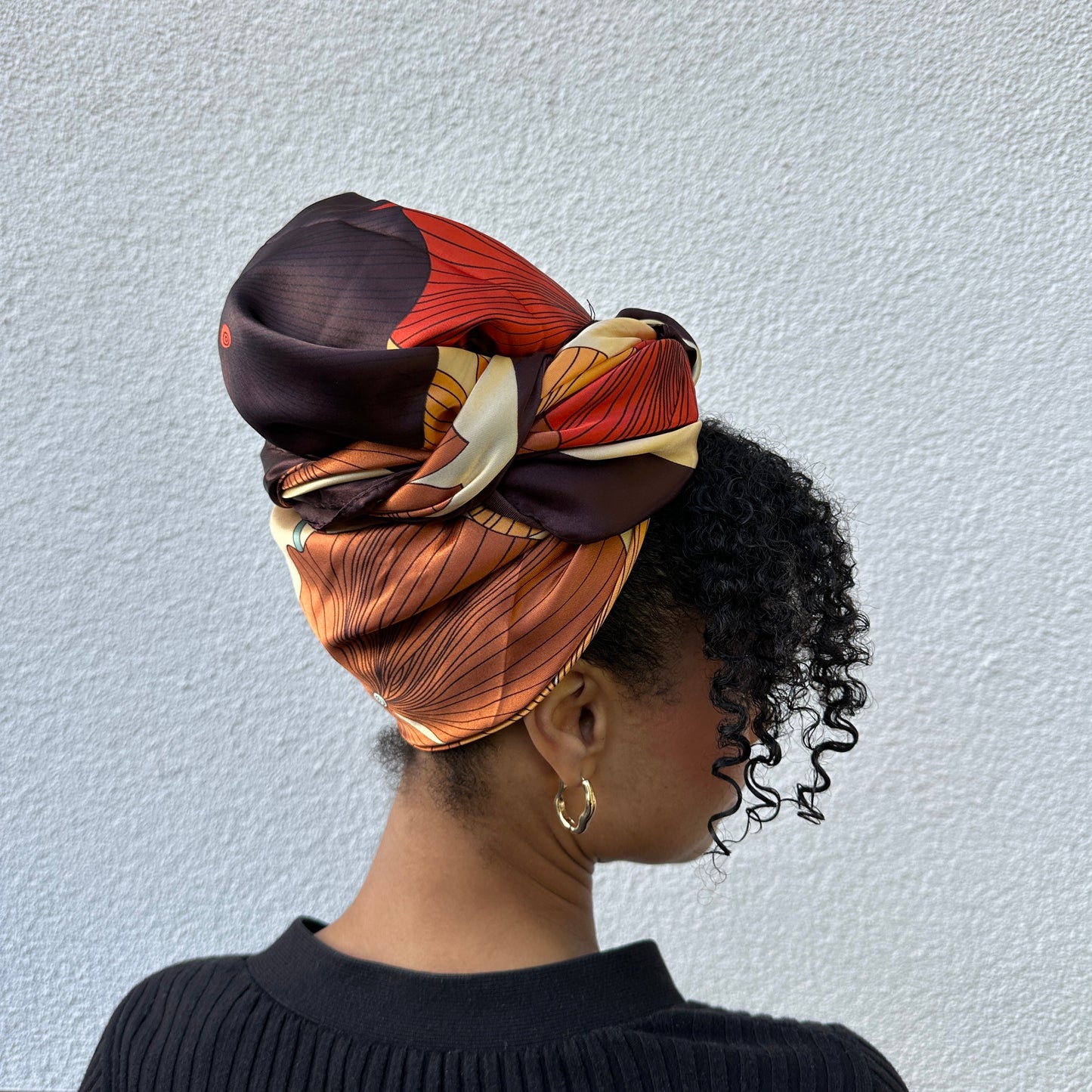 Tissu satiné coloré