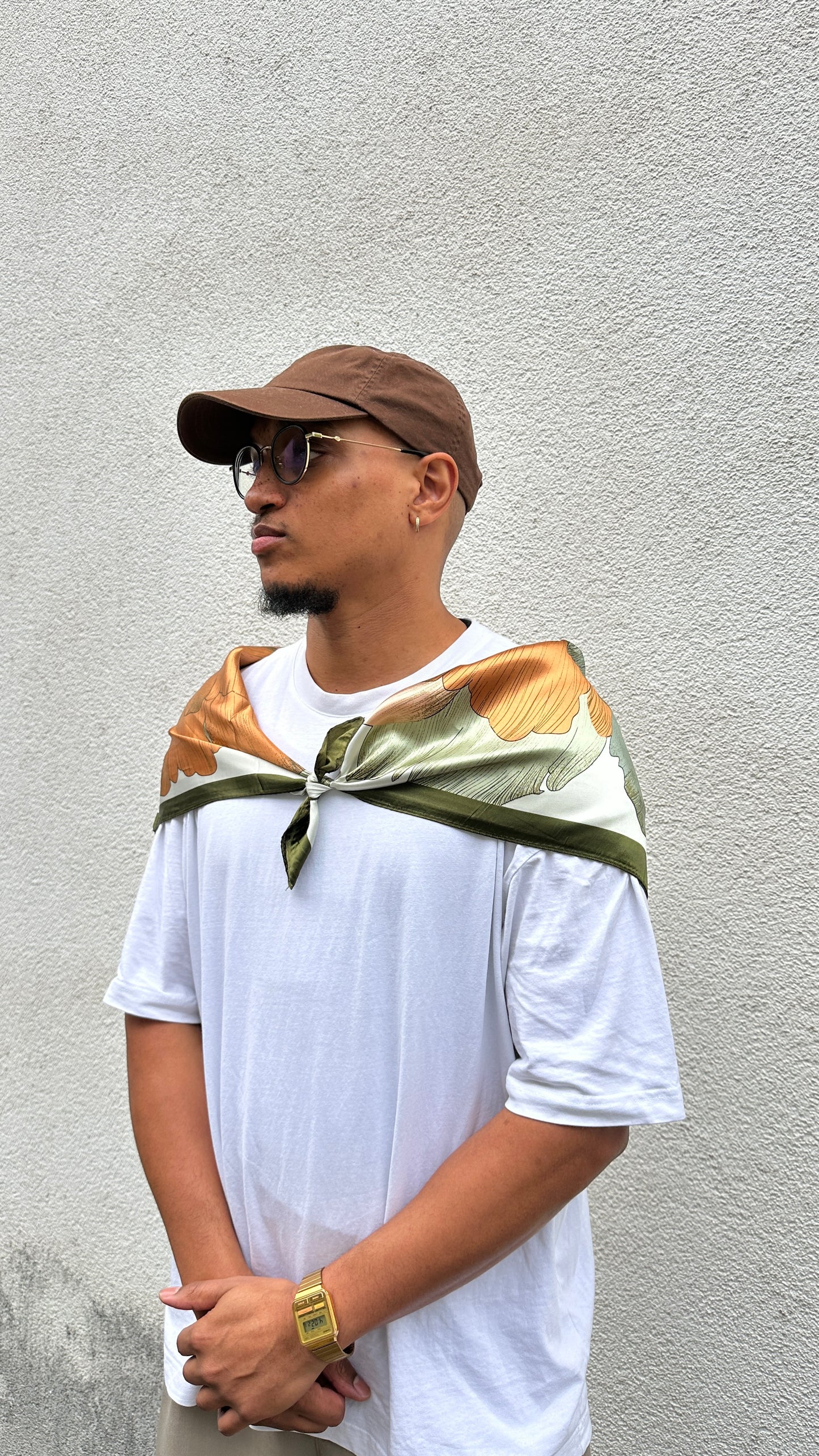 Tissu satiné coloré