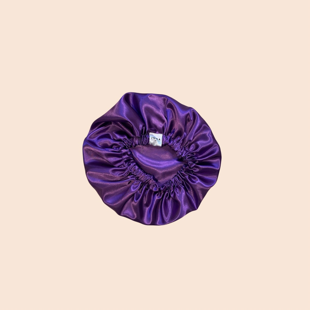 JEN by curly hair care Satin Cap Leyla , lila