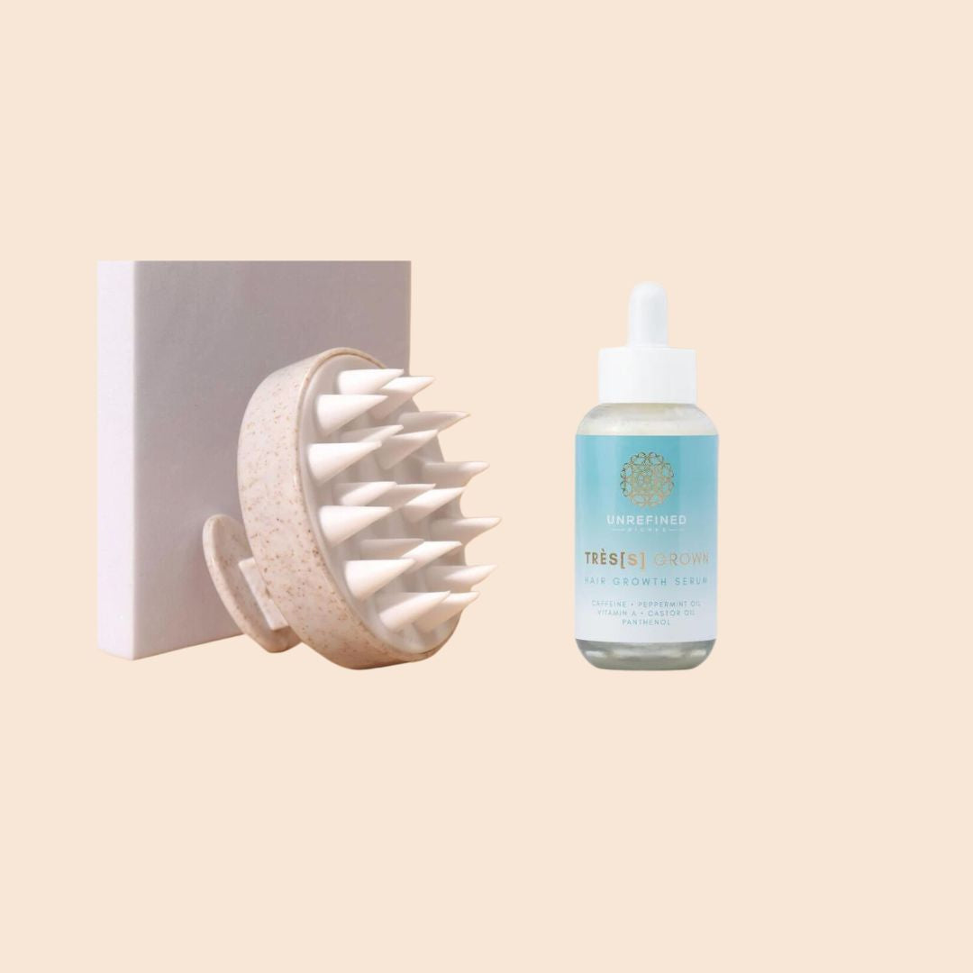 Haarwachstum Serum & Massagebürste Bundle