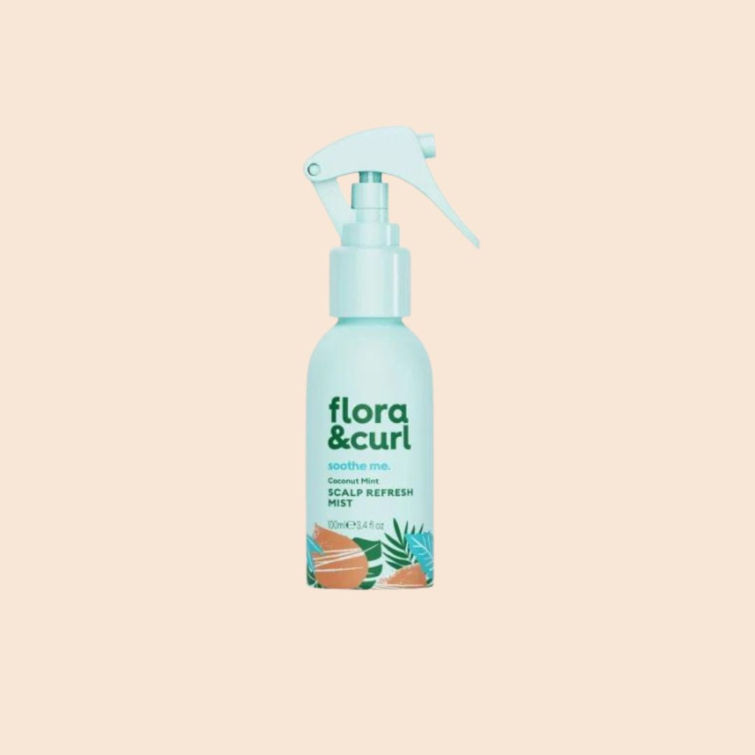 Flora & Curl Coconut Mint Scalp Refresh Mist, 100ml