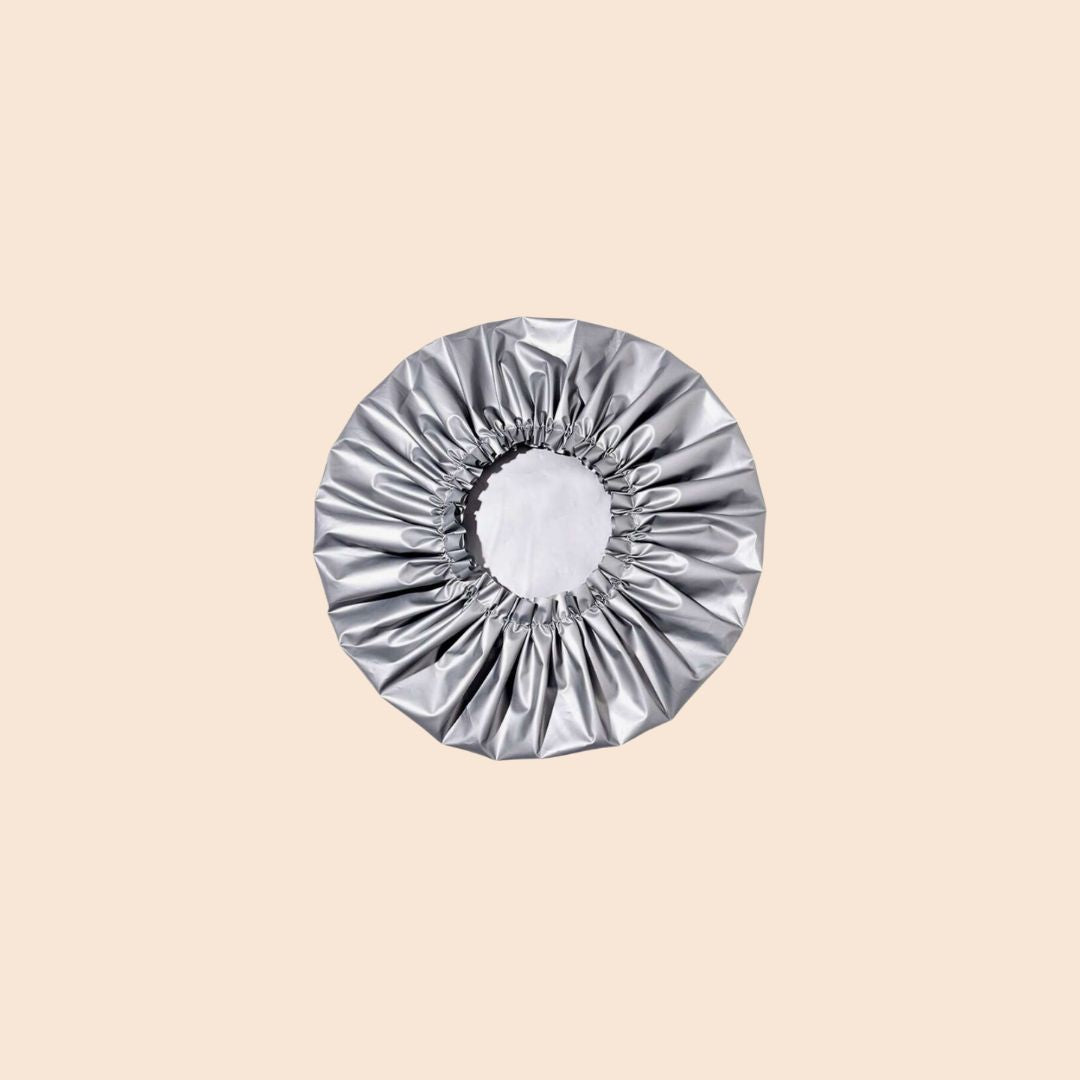 Bonnet de douche XXL, gris