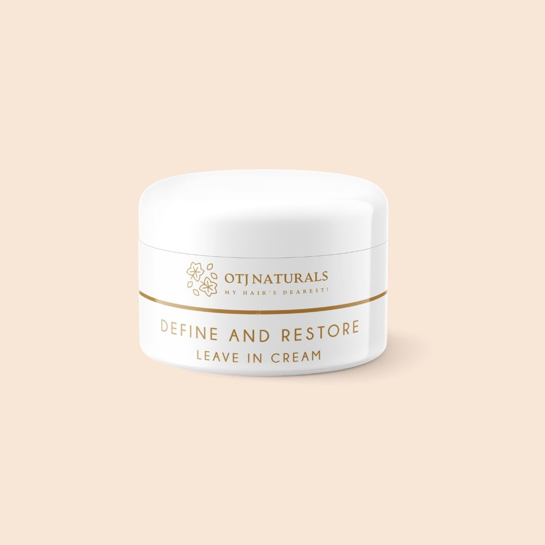 OTJ Naturals Define and Restore Leave-In Cream, 200 ml