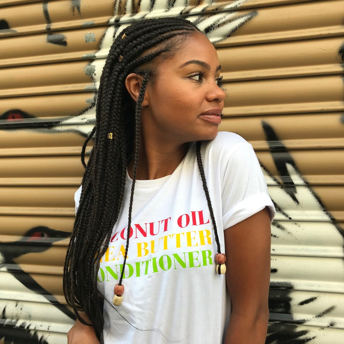 JEN by curly hair care T-Shirt Coconut Oil Shea Butter Conditioner