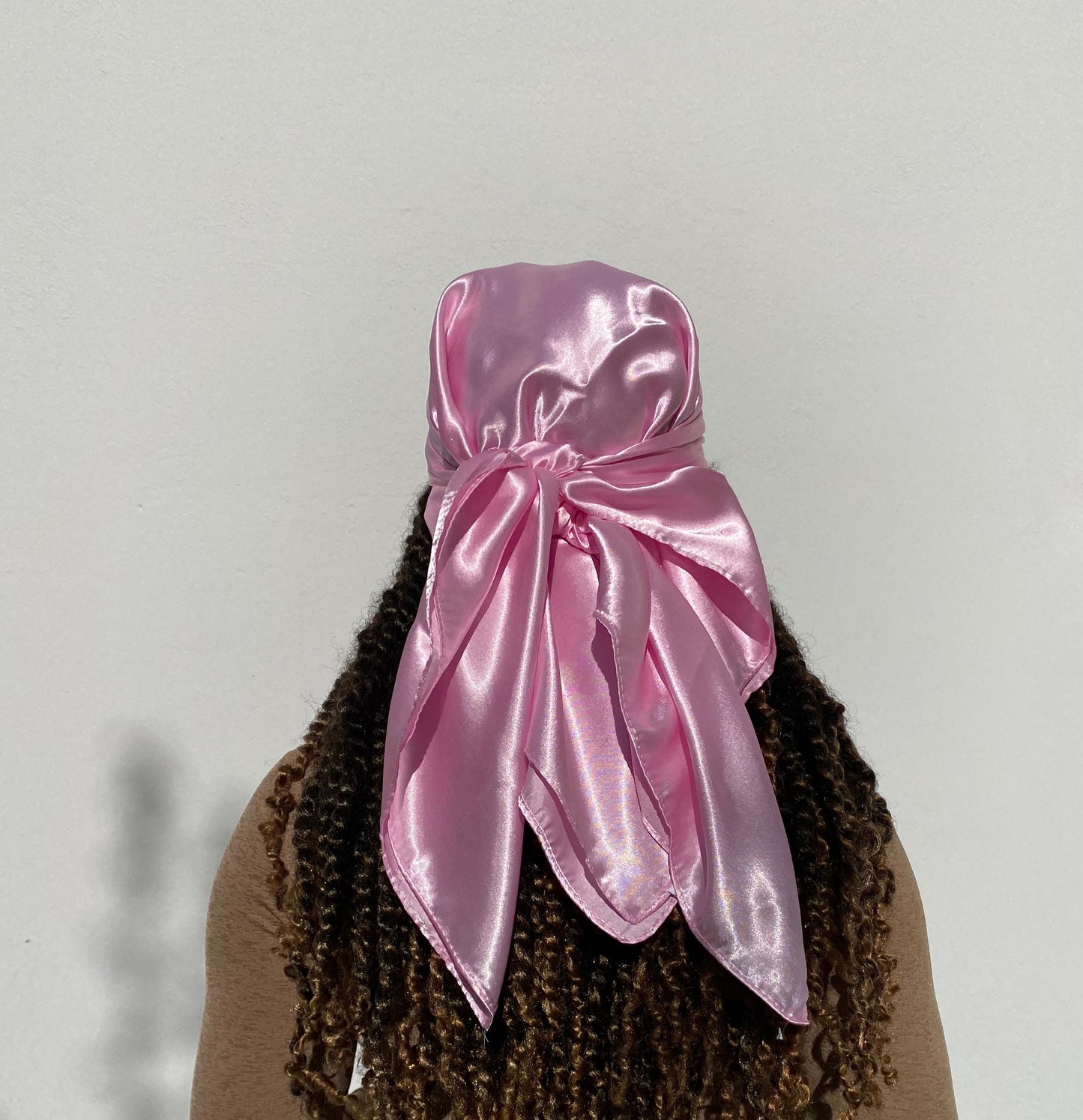 Satin Tuch rosa