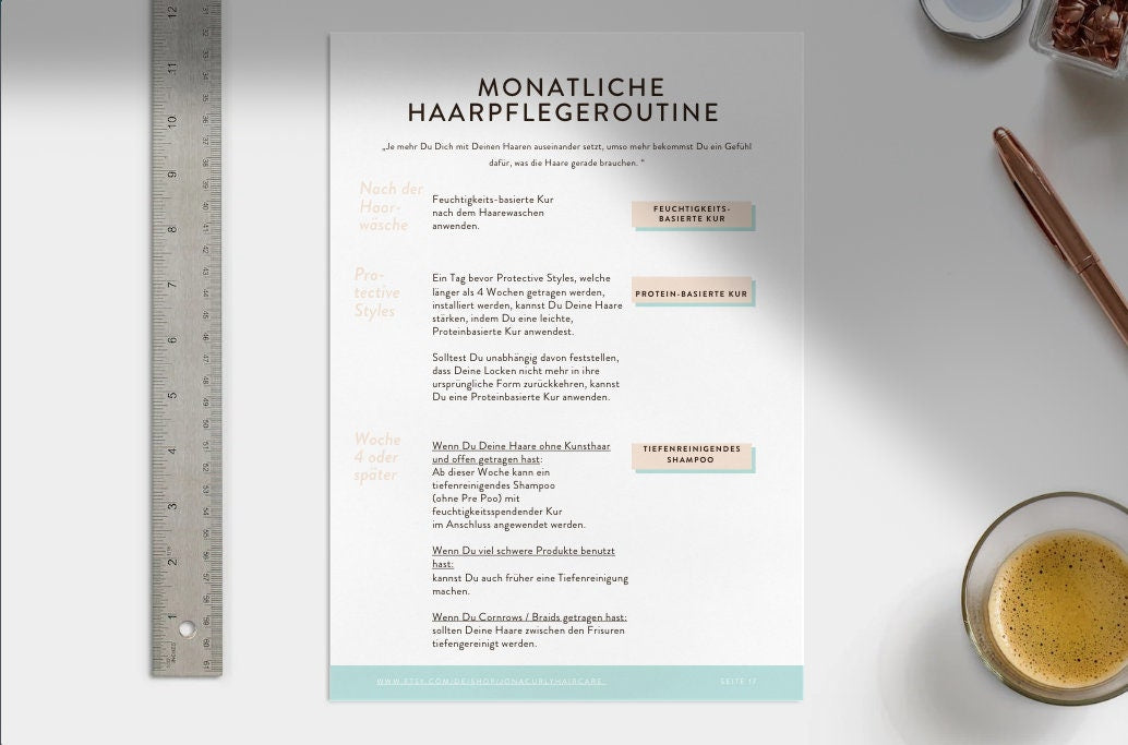 Personalisierte Haarpflegeroutine, Ebook