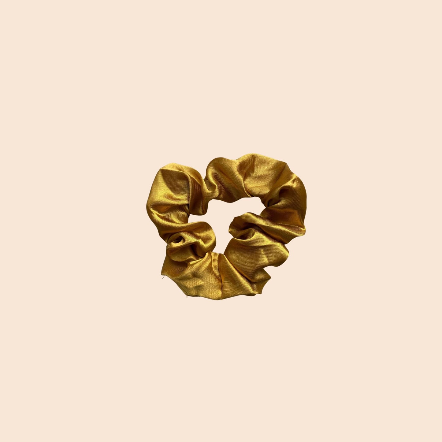Satin Scrunchie S gold