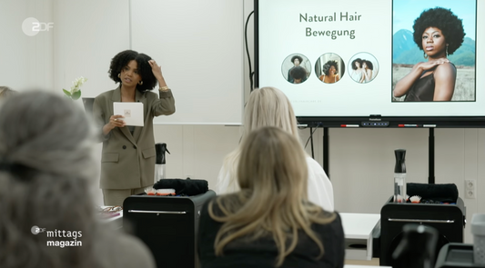 Afrohaare im ZDF Mittagsmagazin: Warum Wissen über Locken und Afrohaare in der Ausbildung fehlt