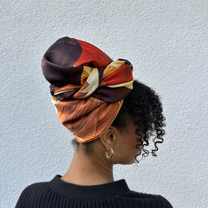 Tissu satiné coloré