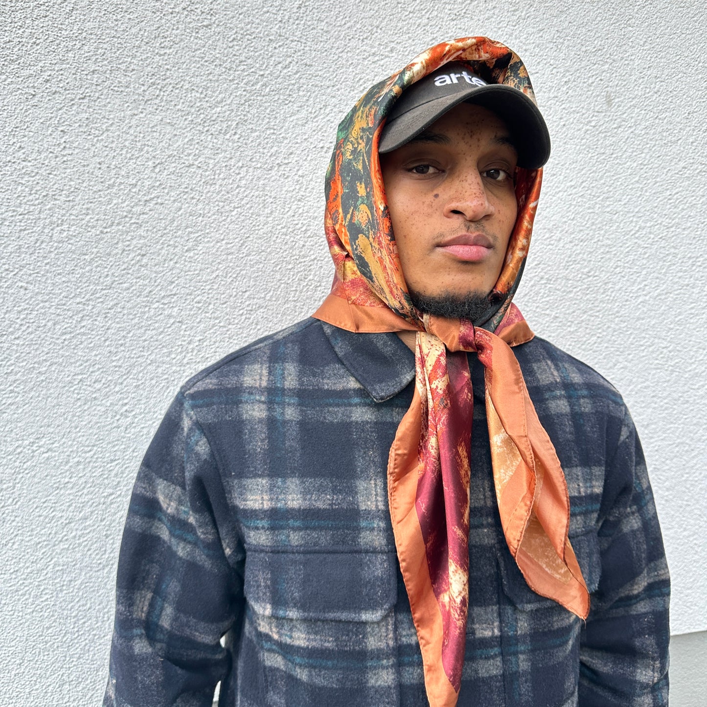 Tissu satiné coloré