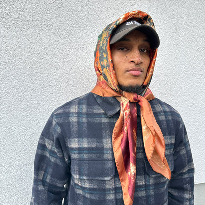 Tissu satiné coloré