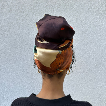 Tissu satiné coloré