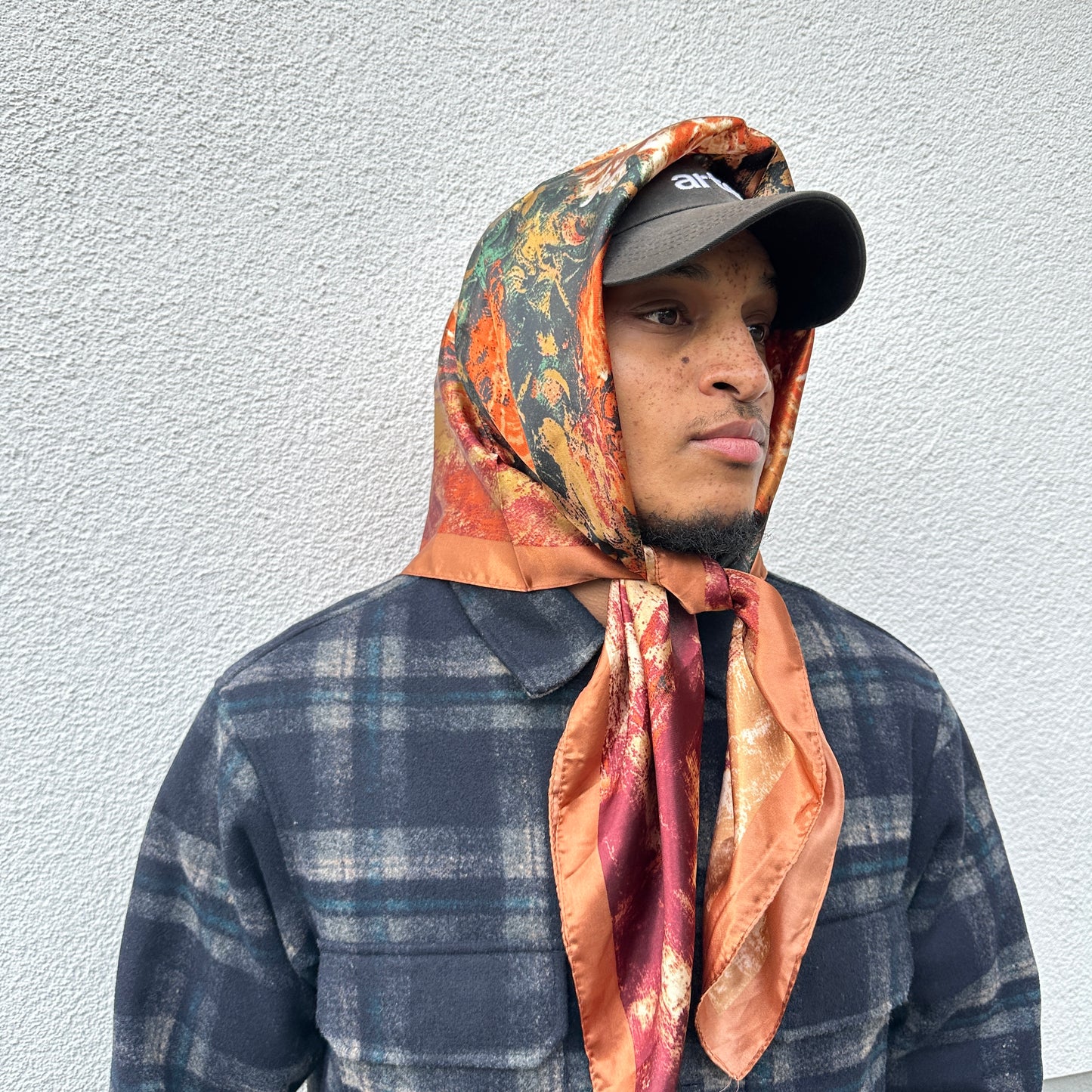 Tissu satiné coloré