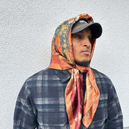 Tissu satiné coloré