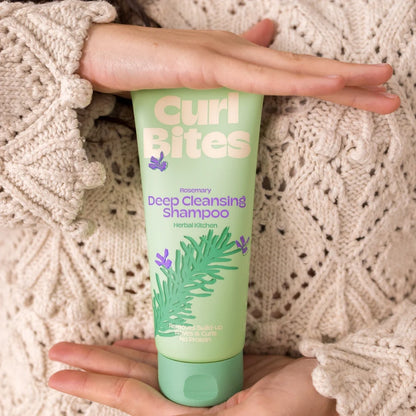 Curl Bites Rosemary Deep Cleansing Shampoo, 200ml