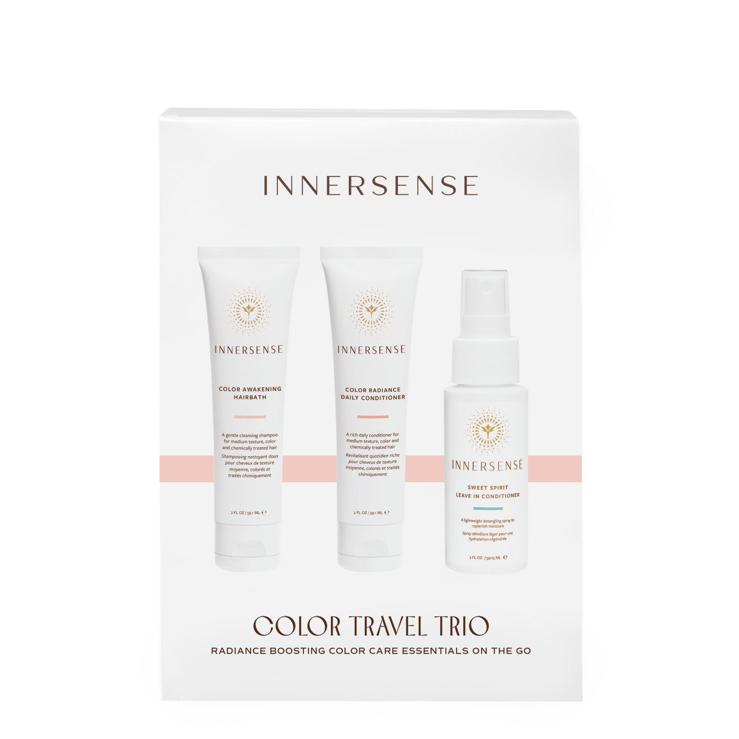 Innersense Organic Beauty Color Travel Trio, 59ml
