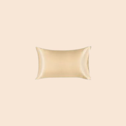 Taie d'oreiller en satin, rose, 50 x 75 cm