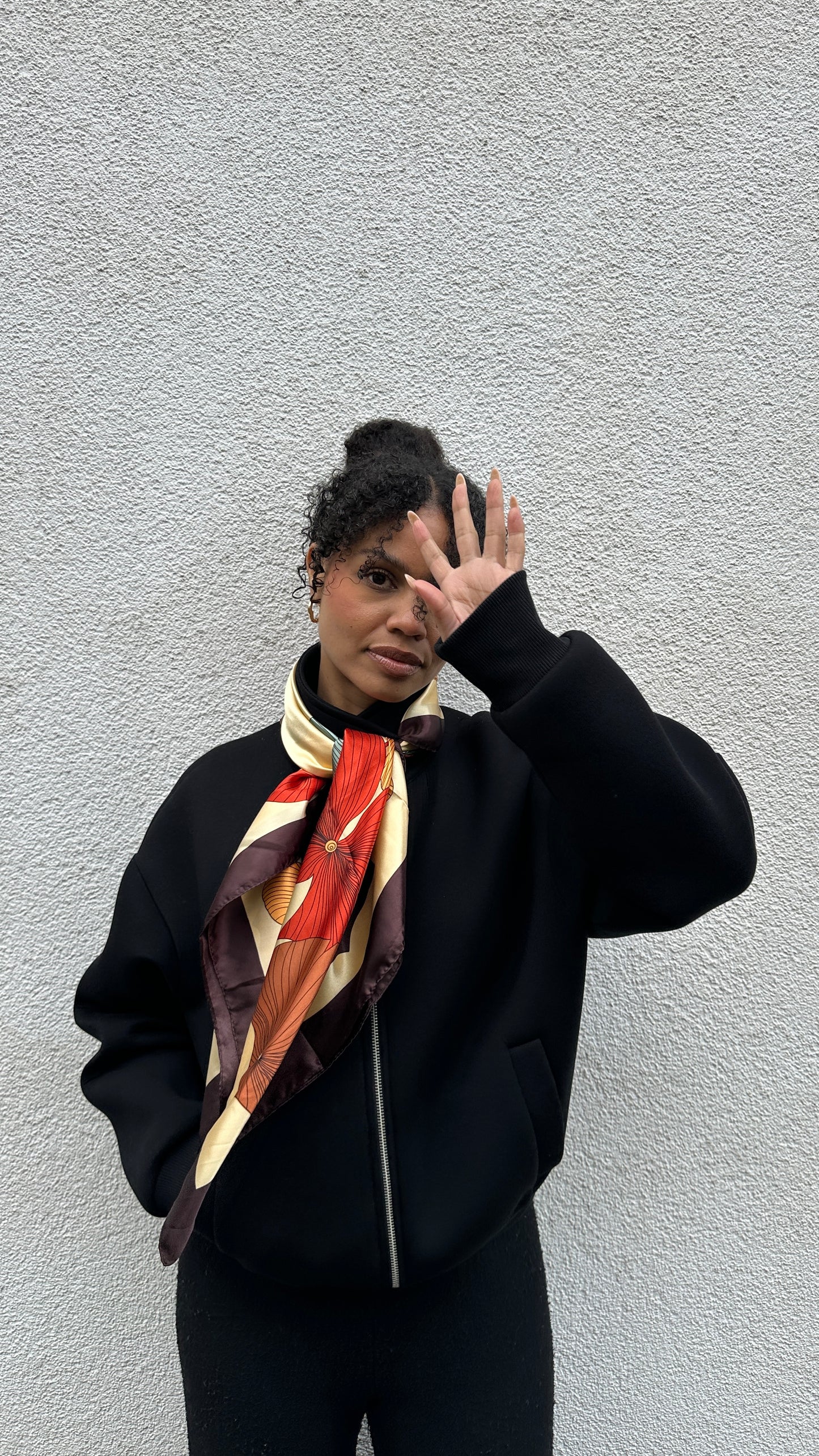 Tissu satiné coloré