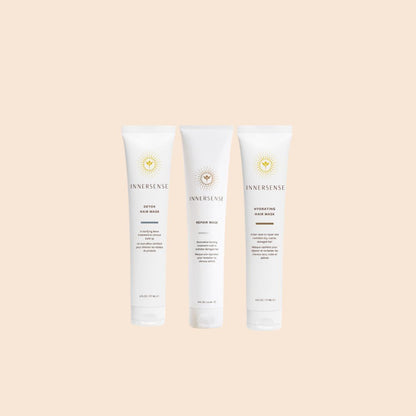 Innersense Organic Beauty Healthy Hair Treatment Trio Bundle