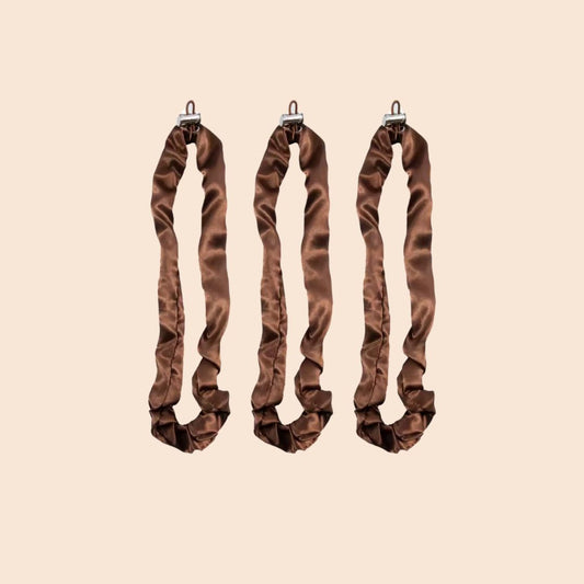 Lot de 5 serre-têtes Puff noirs