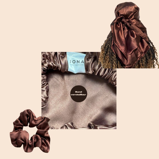 Satin Essentials Bundle, dunkelbraun