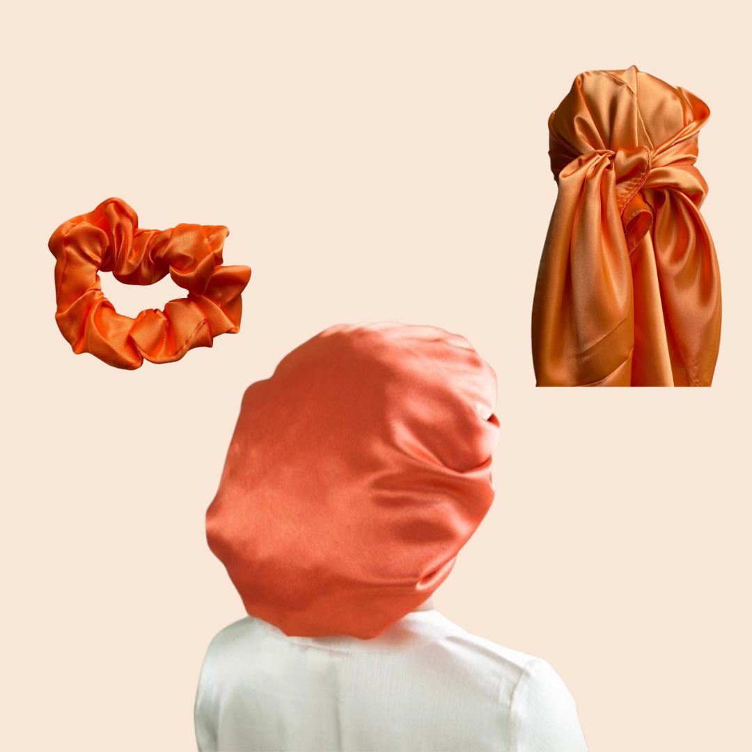 Satin Essentials Bundle, orange