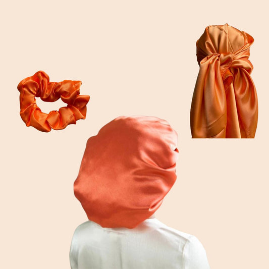 Satin Essentials Bundle, orange