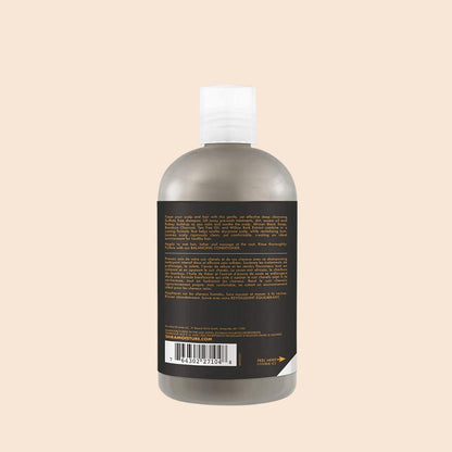 Shea Moisture African Black Soap Bamboo Charcoal Deep Cleansing Shampoo, 384 ml